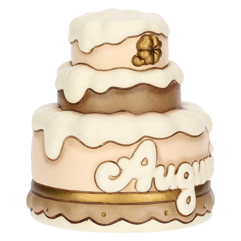 Thun - Top cake con scritta "Auguri" in ceramica | rohome