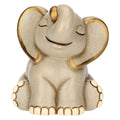 Elefante Thun Elly piccolo con quadrifoglio in ceramica | Rohome