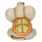 Elefante Thun Elly piccolo con quadrifoglio in ceramica | Rohome
