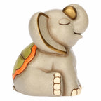 Elefante Thun Elly piccolo con quadrifoglio in ceramica | Rohome