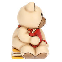 Thun - Teddy con libro in ceramica | Rohome