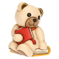 Thun - Teddy con libro in ceramica | Rohome
