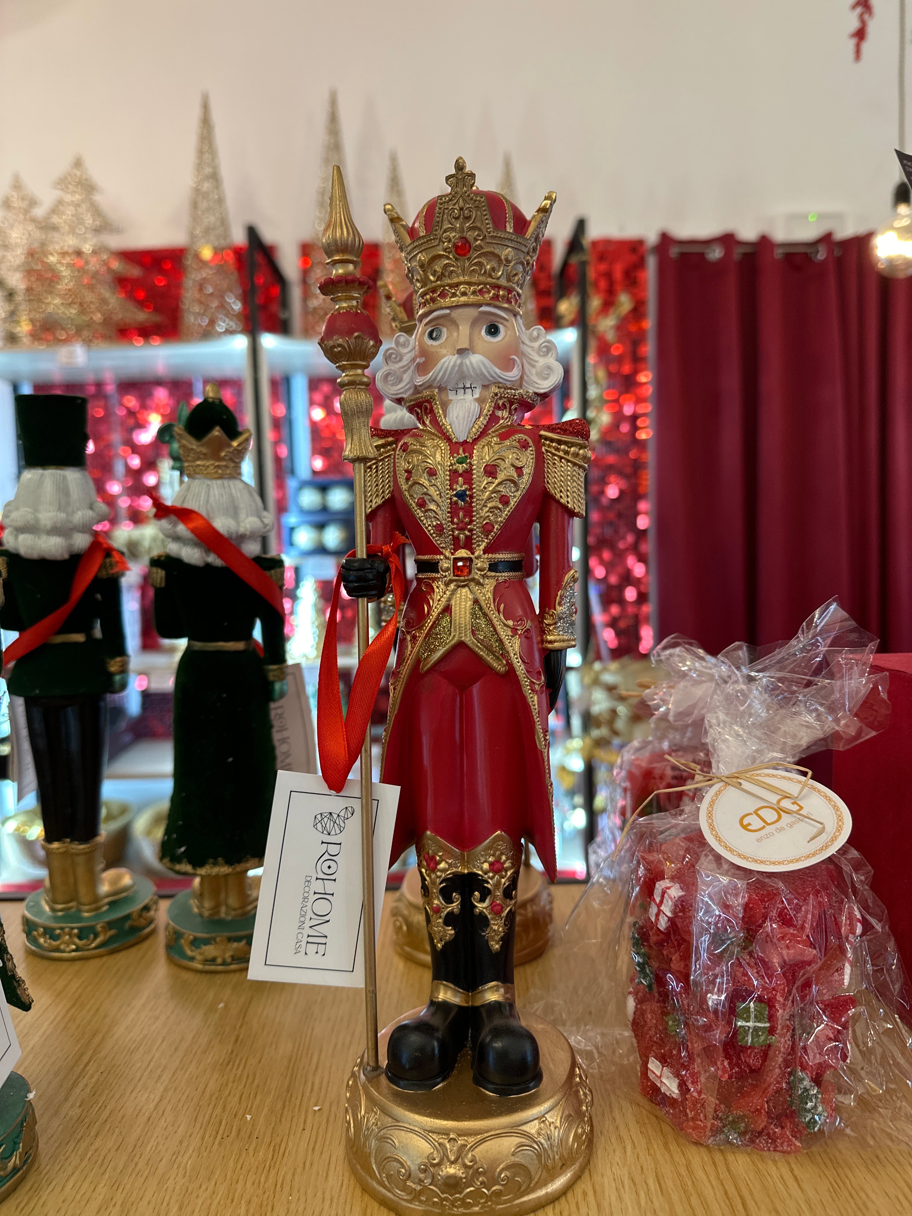 Soldato schiaccianoci in resina H. 35cm | Rohome