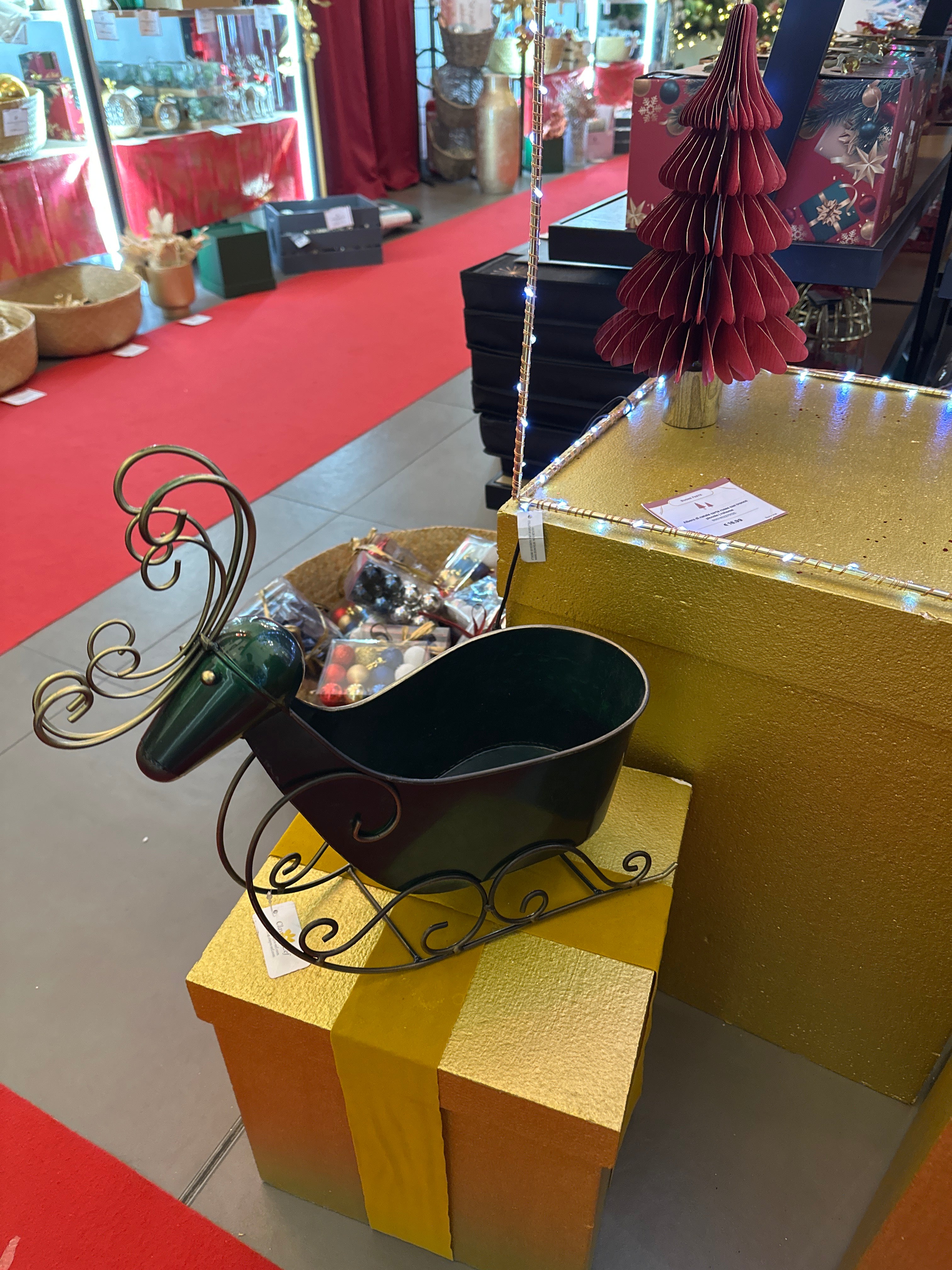 Portavaso verde slitta| rohome