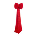 Fiocco in velluto colore rosso lungo h 162cm | rohome