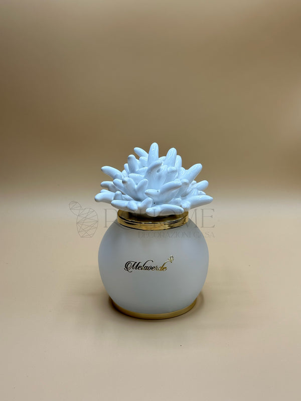 Melaverde - small white anemone lamp | rohome