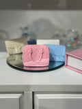 Bomboniera borsa piccola in gesso Louis Vuitton rosa | Rohome