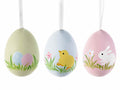 Set 12 uova pasqua dipinte a mano | rohome | Rohome