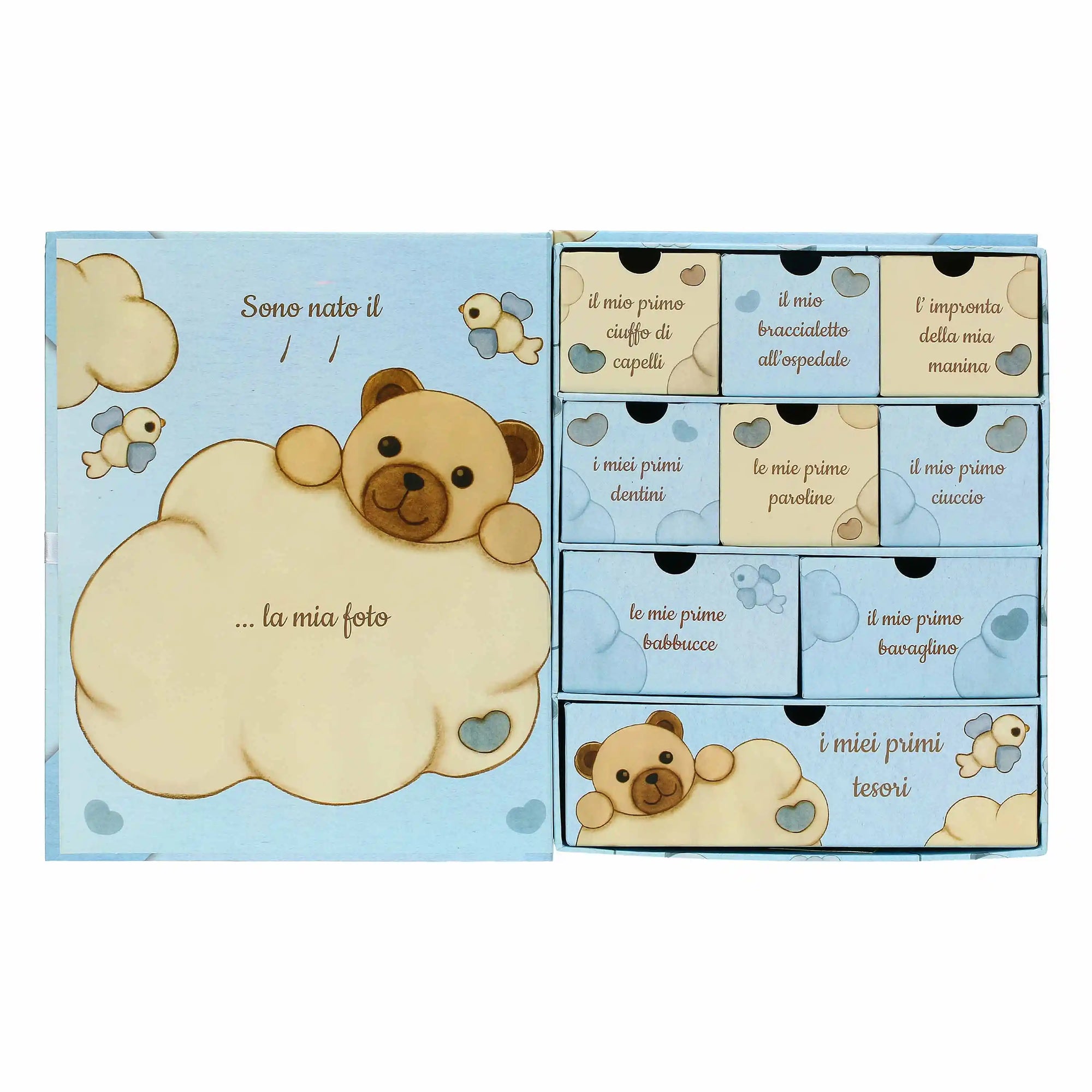Thun -  Scatola dei ricordi rosa con teddy | Rohome