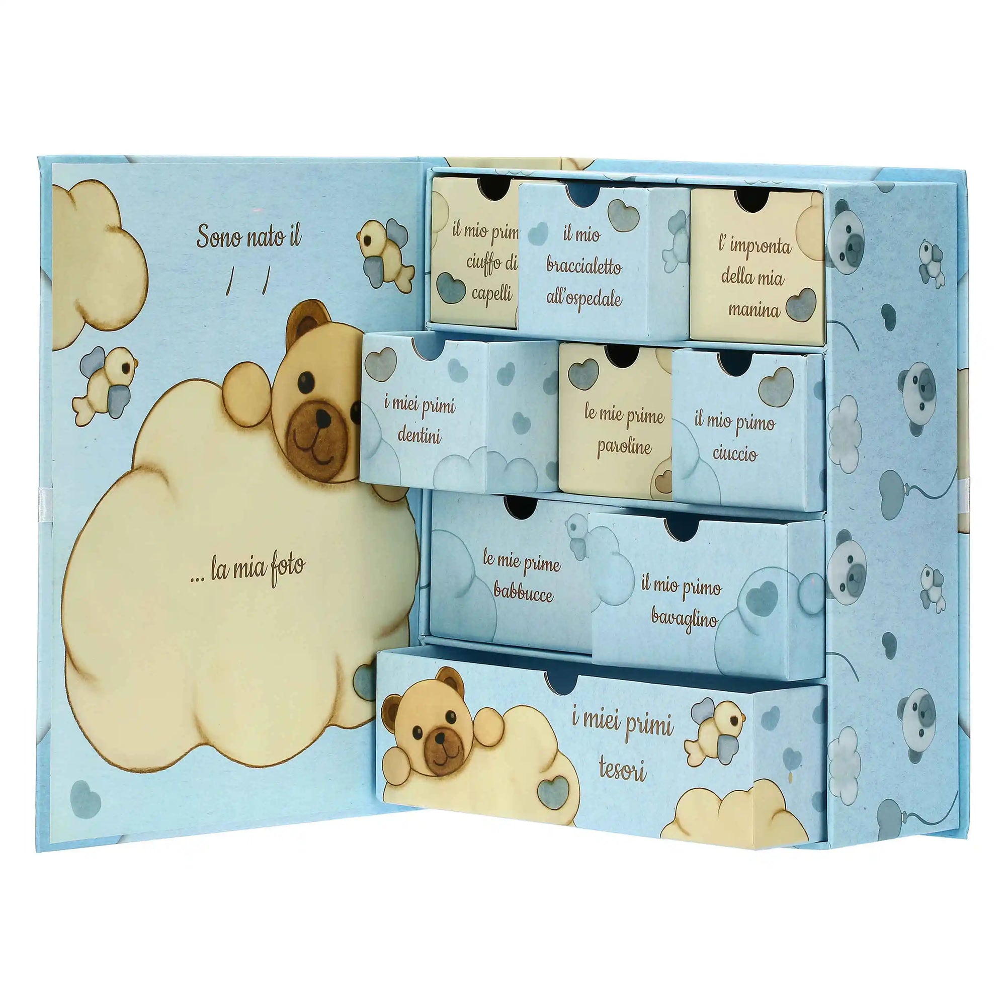 Thun -  Scatola dei ricordi rosa con teddy | Rohome