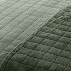 Coperta trapuntata in ciniglia effetto montone | Rohome