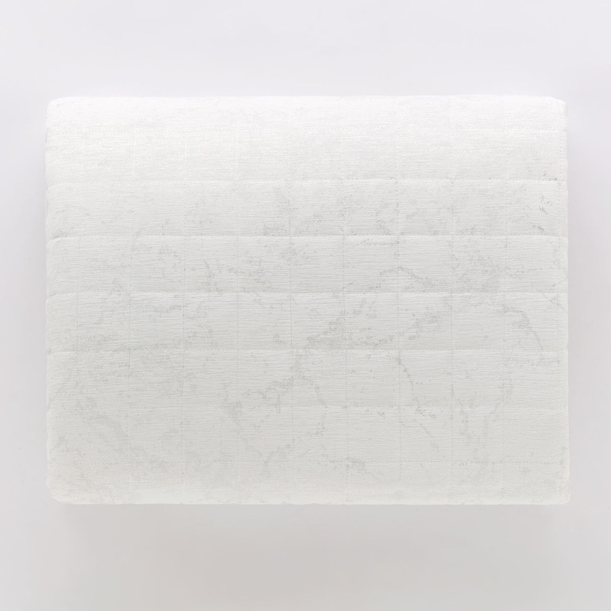 Trapuntino matrimoniale Kara beige stampa argento | Rohome