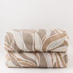 Trapunta Matrimoniale Foglie Beige – Collezione Rohome | Rohome