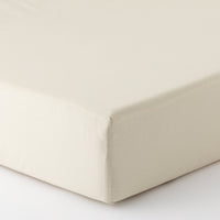 Completo letto matrimoniale Picasso in cotone avorio | Rohome