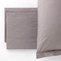 Completo letto matrimoniale Picasso in cotone grigio | Rohome