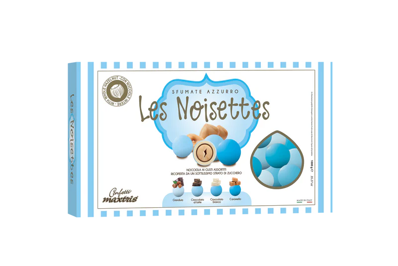 Confetti Maxtris Les Noisettes Sfumate Celeste | Rohome