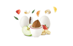 Maxtris - confetto incartato singolo bianco mix frutta | rohome