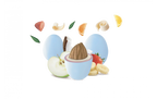 Maxtris - confetto incartato singolo  celeste mix frutta | rohome