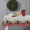 Tovaglia rettangolare Santa Claus natalizia 360cm | Rohome