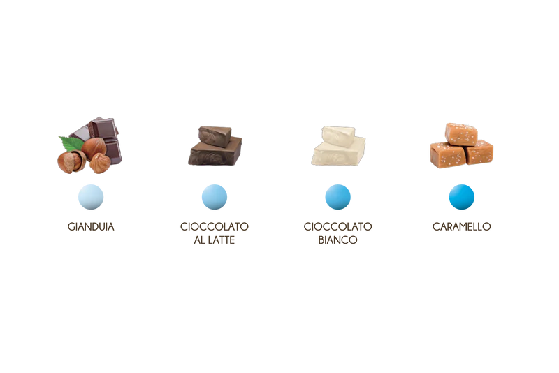 Confetti Maxtris Les Noisettes Sfumate Celeste | Rohome