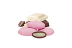 Maxtris - confetti two milk rosa incartati singolarmente | rohome