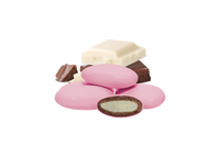 Maxtris - confetti two milk rosa incartati singolarmente | rohome