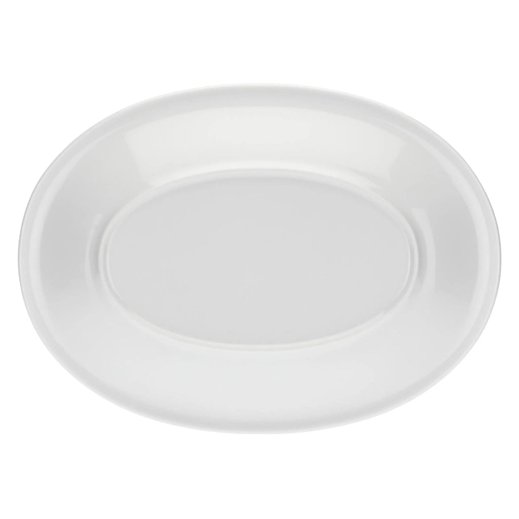 Thun - Piatto ovale Country multiuso con fiori e farfalla grande | Rohome