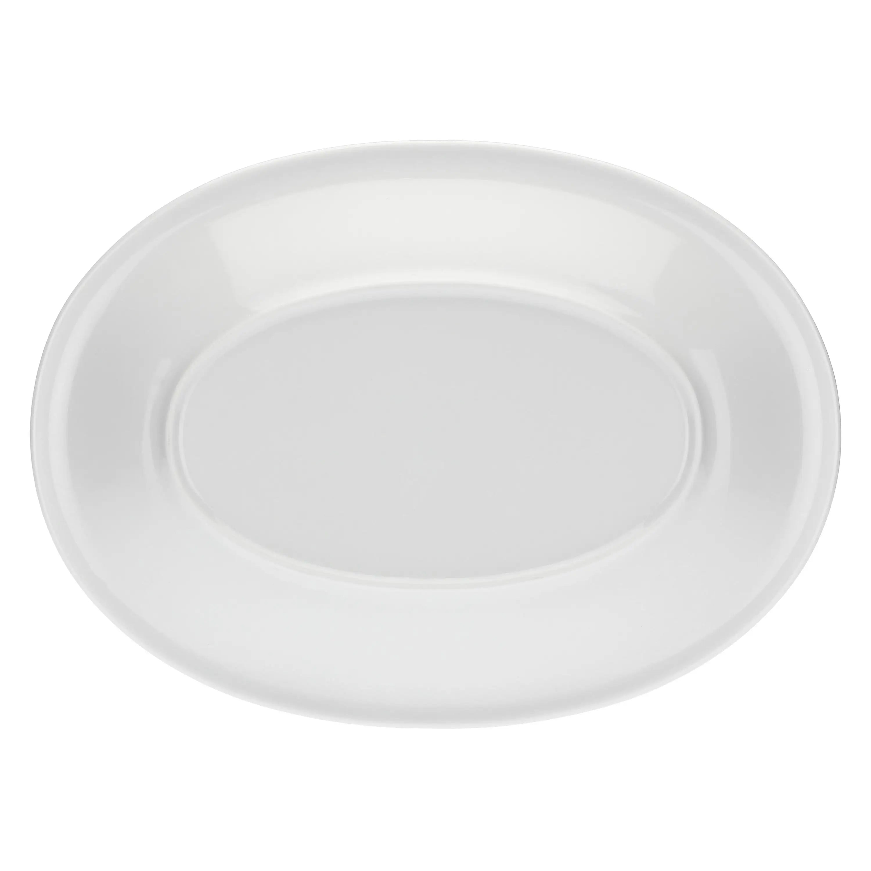 Thun - Piatto ovale Country multiuso con fiori e farfalla grande | Rohome