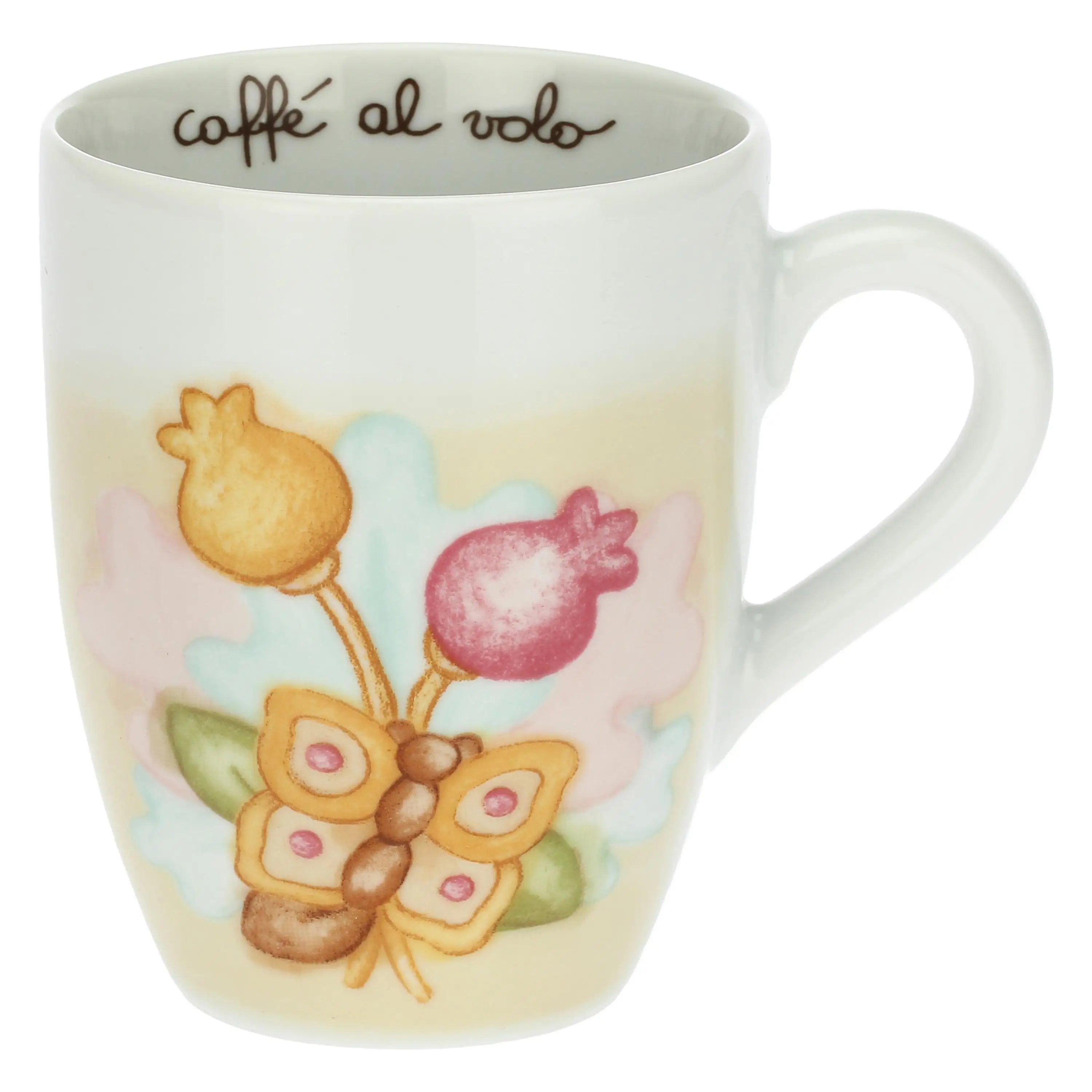 Thun - Mug in porcellana con farfalla linea grace | Rohome
