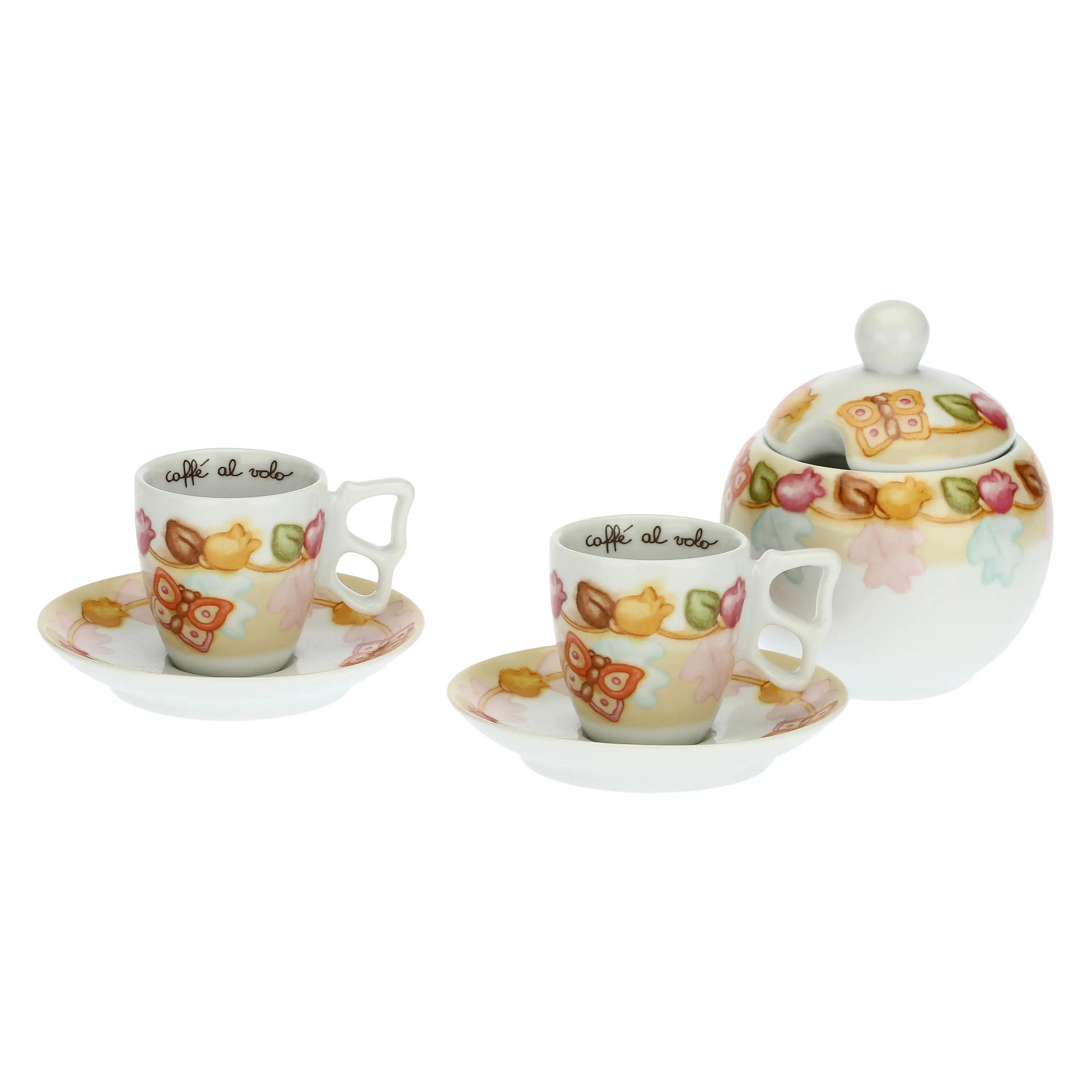 Thun - Set 2 tazzine con zuccheriera linea grace | Rohome