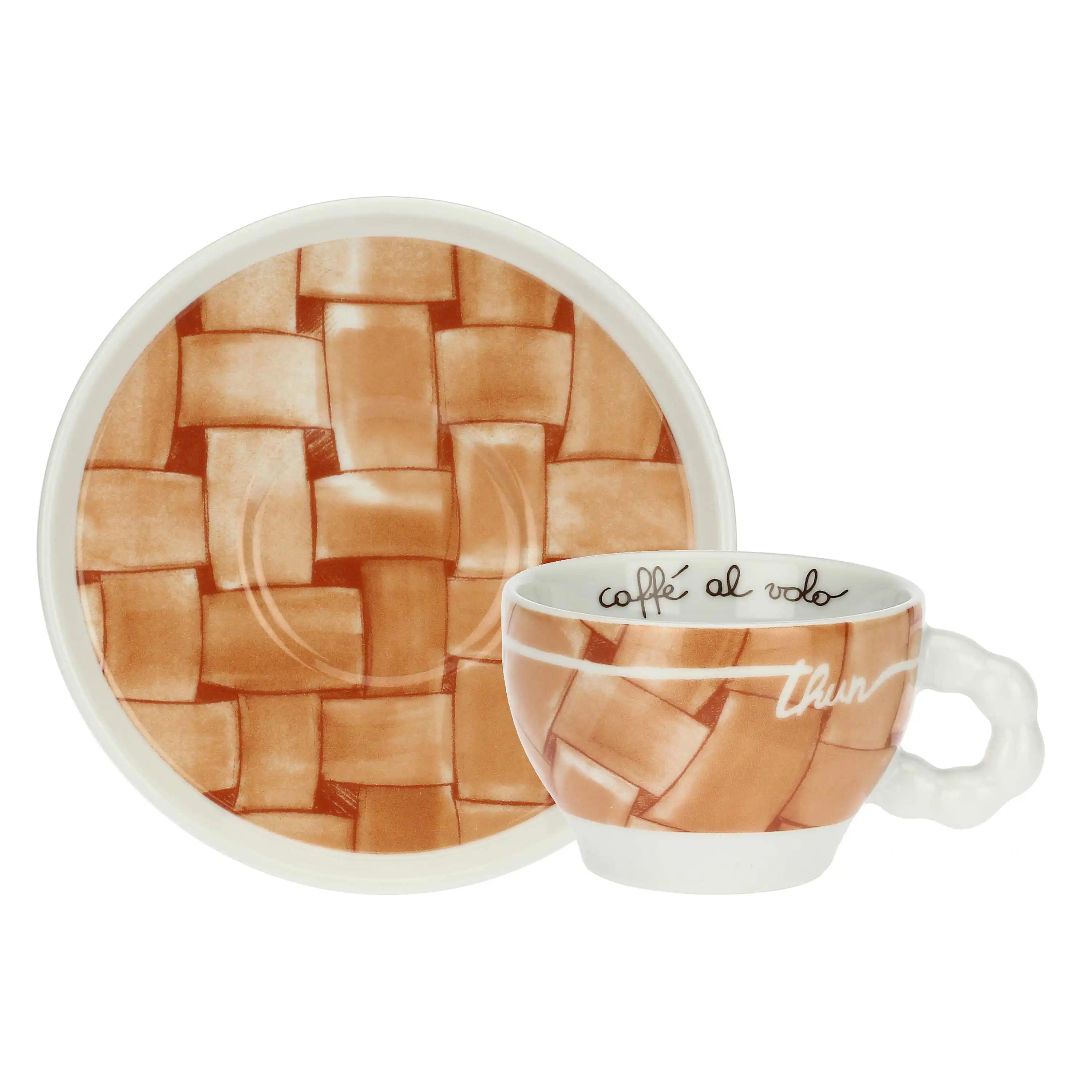 Thun - Set 2 tazze medie in porcellana AbbracciAMI | Rohome