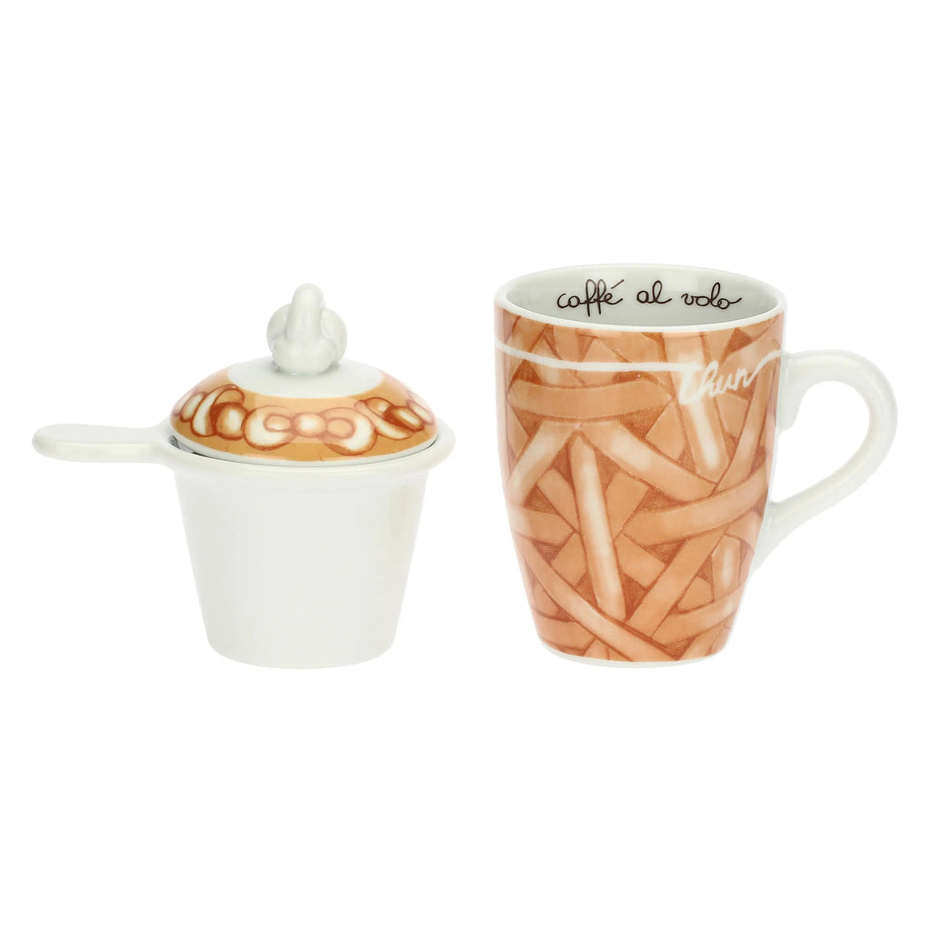 Thun - Tisaniera in porcellana AbbracciAMI