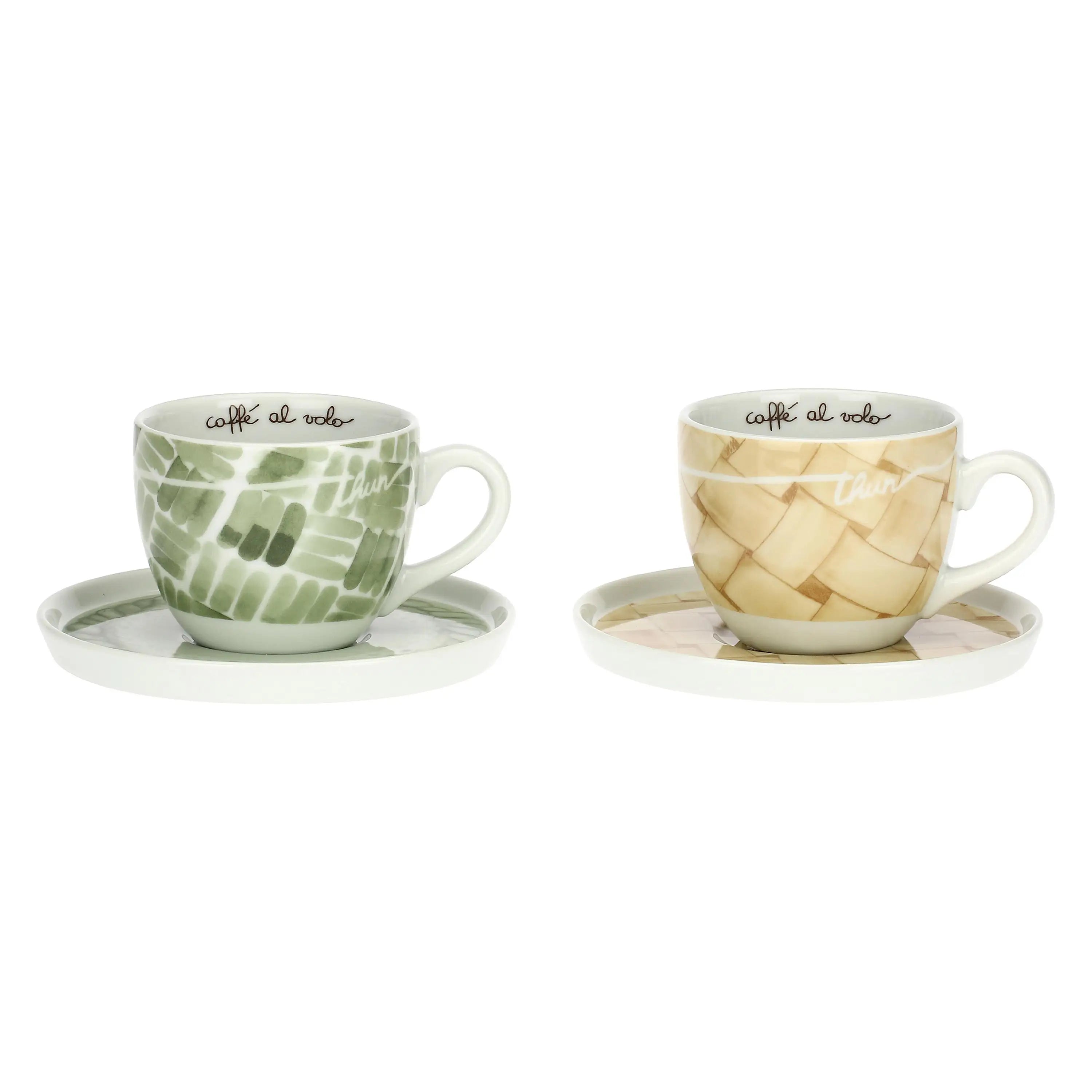 Thun - Set 2 tazze colazione linea abbracciami  | Rohome