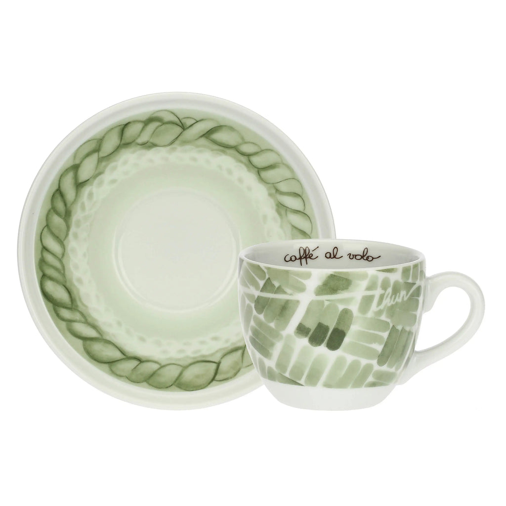 Thun - Set 2 tazze colazione linea abbracciami  | Rohome