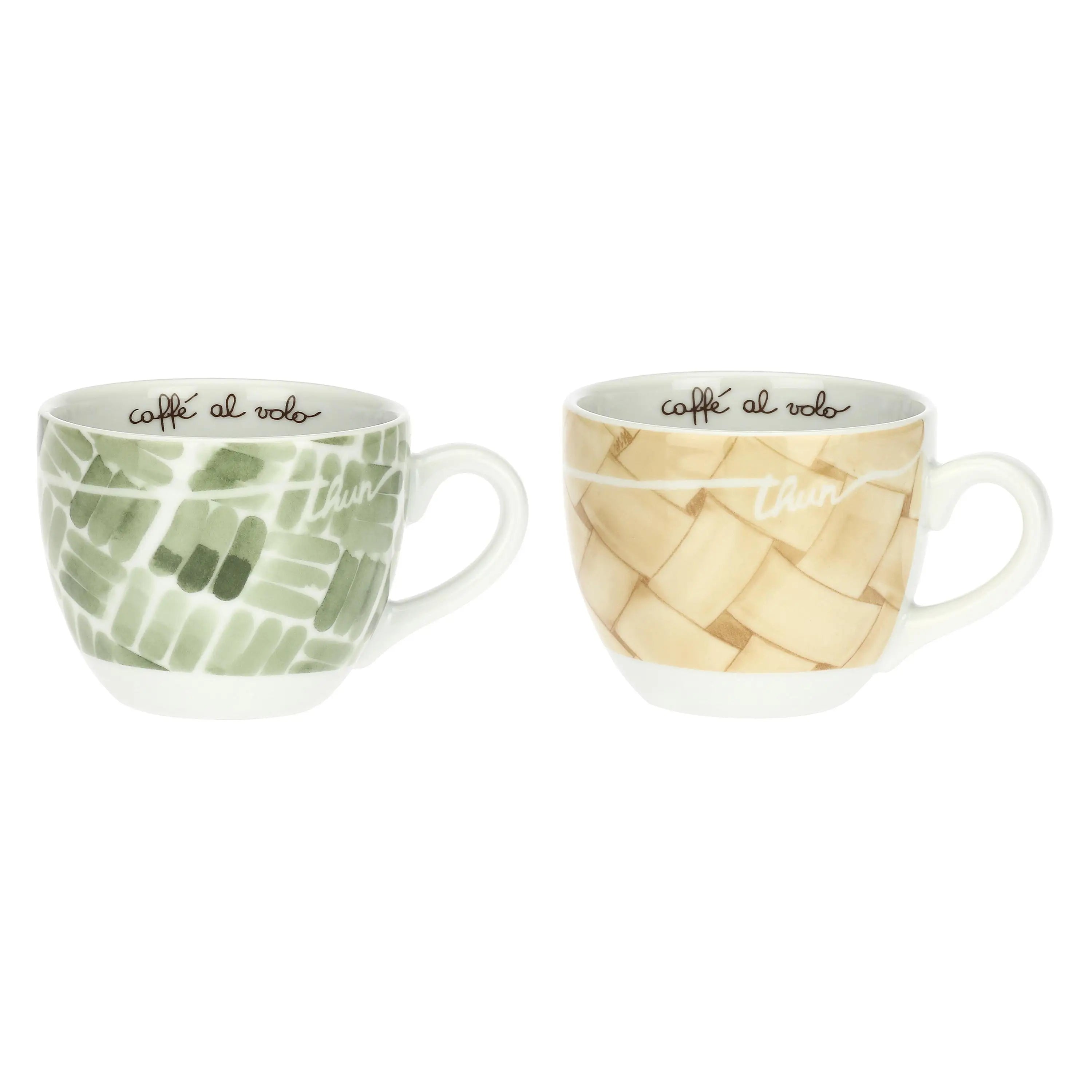 Thun - Set 2 tazze colazione linea abbracciami  | Rohome