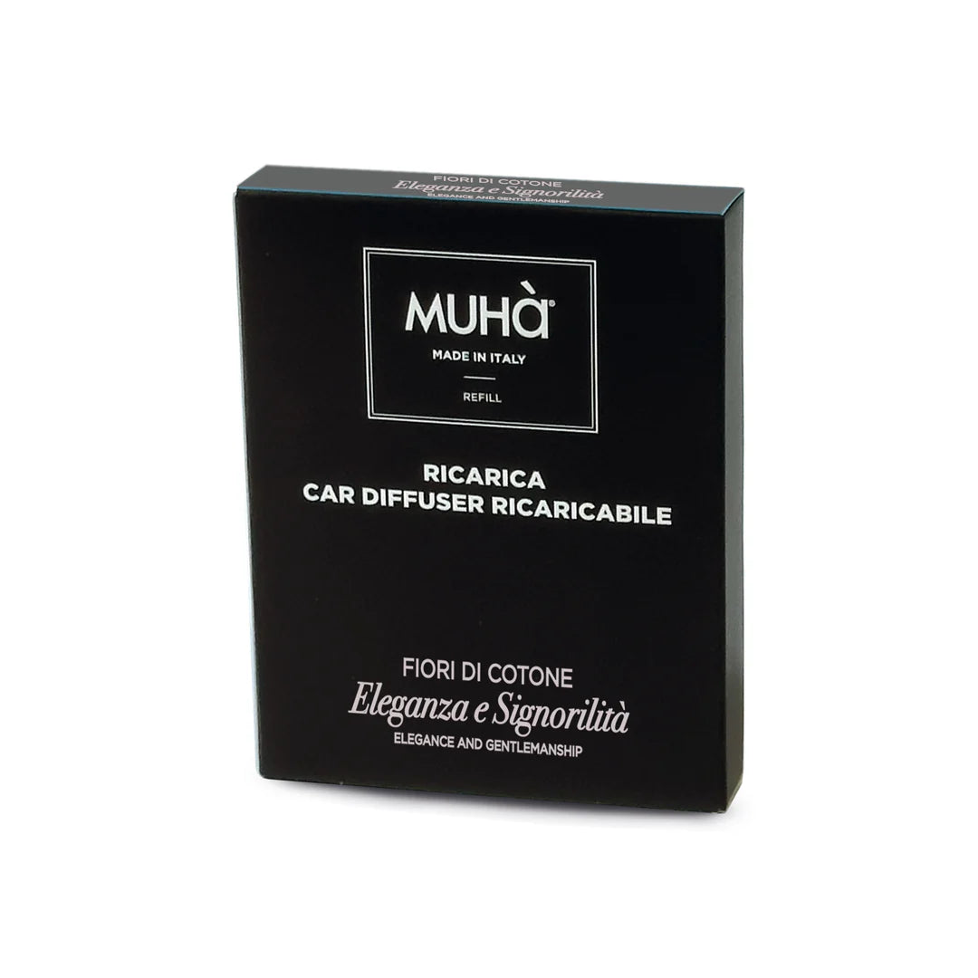 Muhà - Ricarica Profumo Auto Fiori di Cotone | Rohome