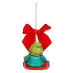 Thun - Addobbo natalizio Gnomo Oliver con arcobaleno in ceramica maxi| Rohome