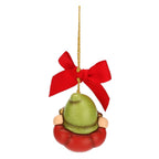 Thun - Addobbo natalizio Gnomo Oliver con cappello in ceramica piccolo | Rohome