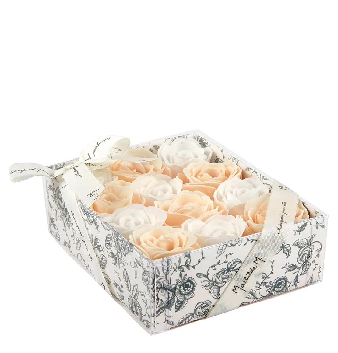Mathilde - Scatola di rose di Sapone per mani | Rohome