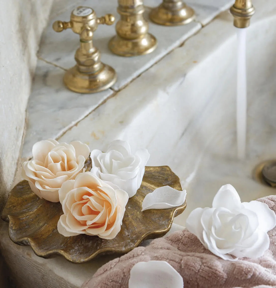 Mathilde - Scatola di rose di Sapone per mani | Rohome