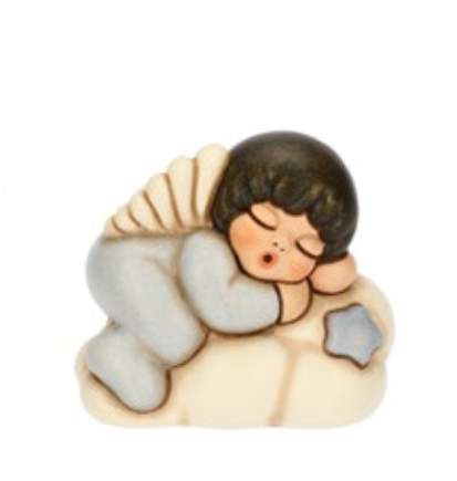 Bomboniera Thun angelo rosa su nuvola | Rohome