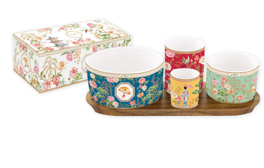 Set aperitivo con ciotoline Jardins d'orient | Rohome
