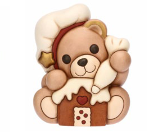 Thun - Teddy chef in ceramica, grande | Rohome