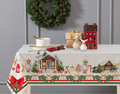 Tovaglia rettangolare winter house natalizia 360cm | Rohome