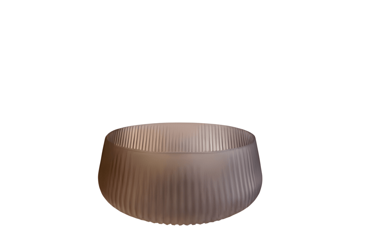 Thun - Centrotavola in vetro plissée Pure Elegnace | Rohome