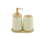 Thun - Set bagno country bloom champagne | Rohome