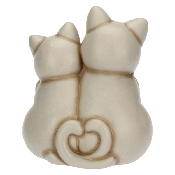 Thun - Coppia di gatti innamorati in ceramica | Rohome
