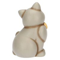 Thun - Gatto Momi con fiocco in ceramica, medio | Rohome