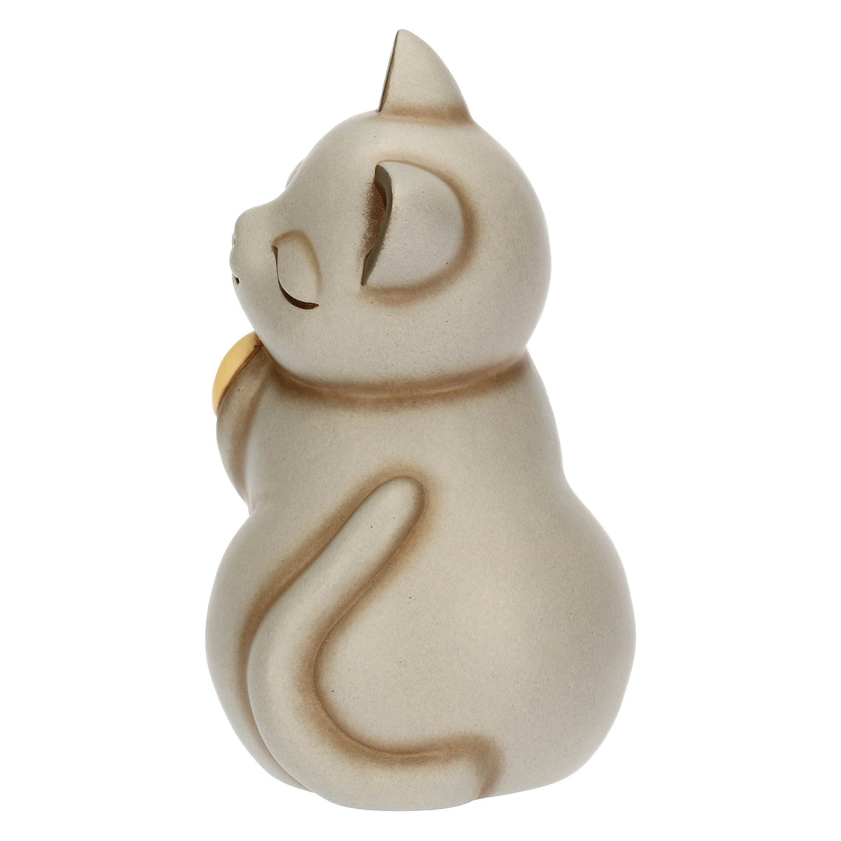 Thun - Gatto Momi con fiocco in ceramica, medio | Rohome