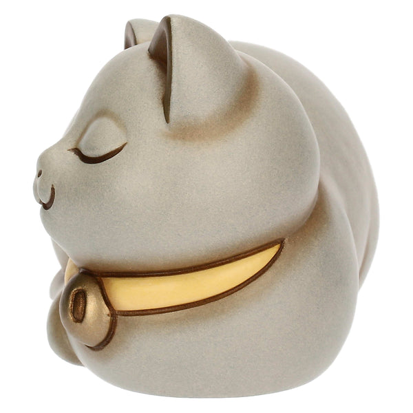 Thun - Gatto Momi con campanellino in ceramica, piccolo | Rohome